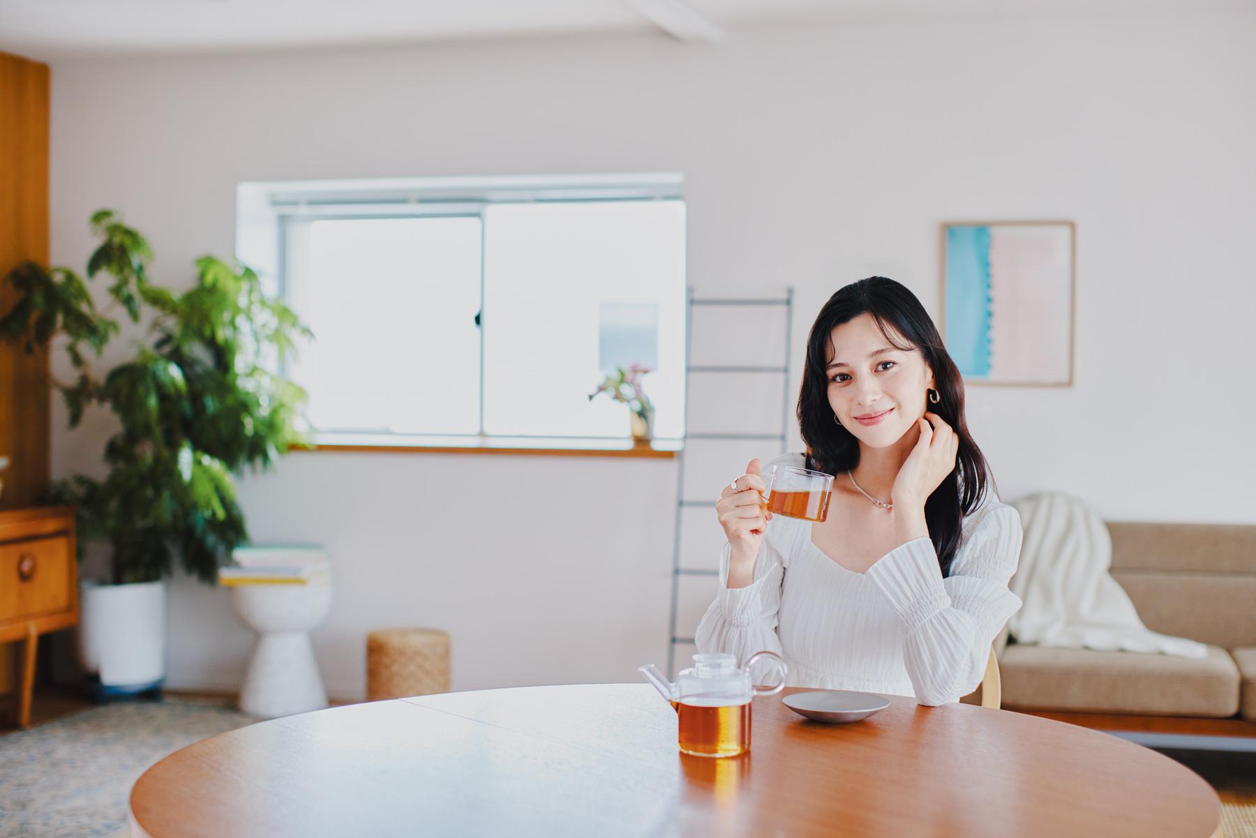 中条あやみさんに聞く、インナービューティ術 紅茶と健康・美容には、おいしい関係が!?