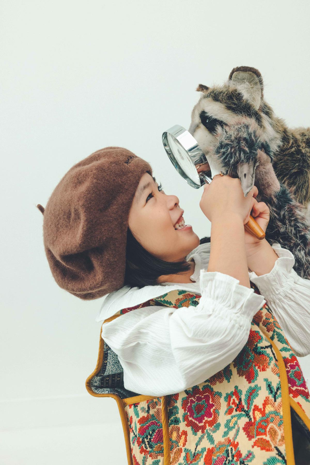 【From Editors】思わず“あっかんべー” 倉田瑛茉ちゃんが再びananに登場！ 可愛すぎる姿に癒されて