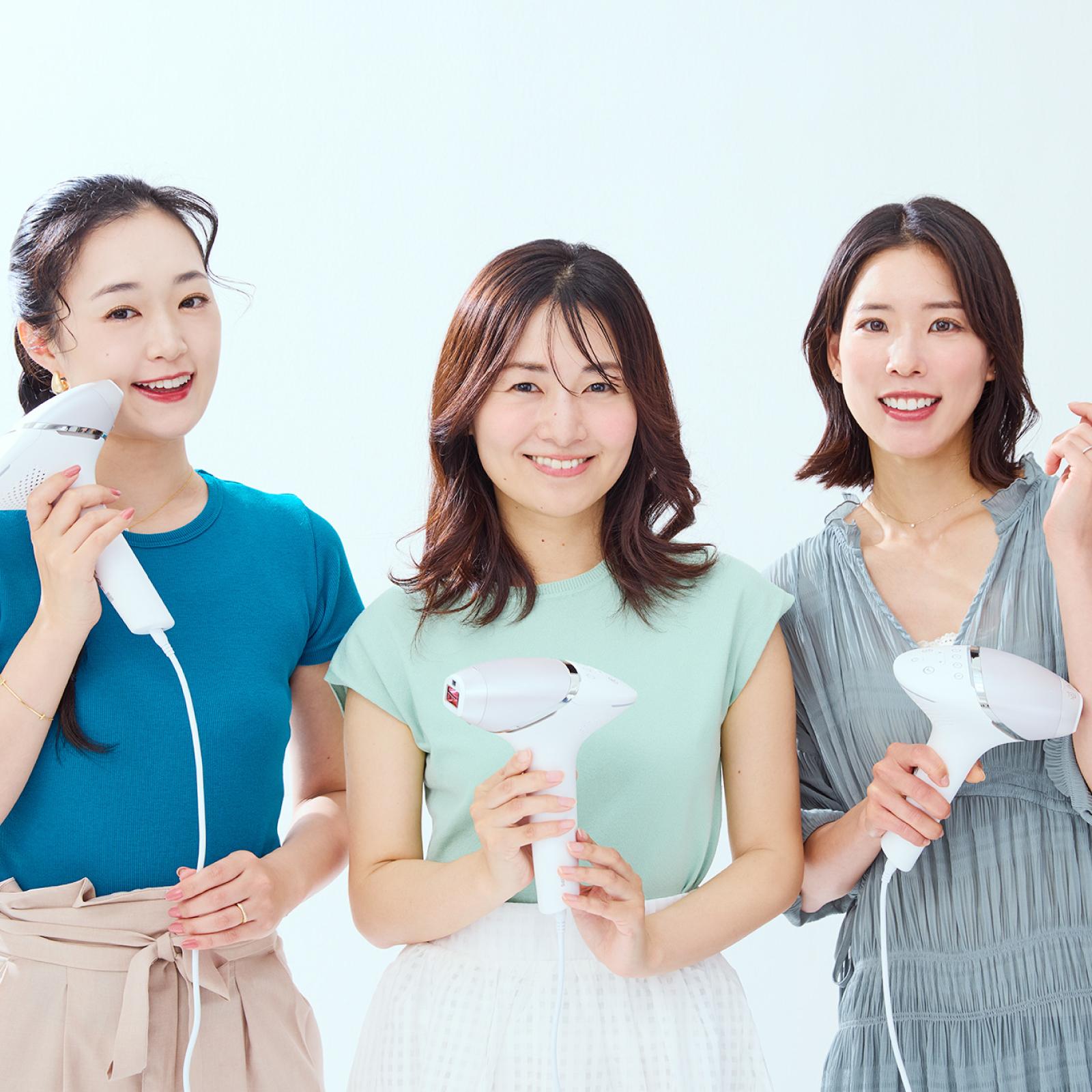 30代女性のムダ毛ケアは「サロン脱毛とセルフのW使い」が約6割　自宅ケアで人気の光美容器をお試し！