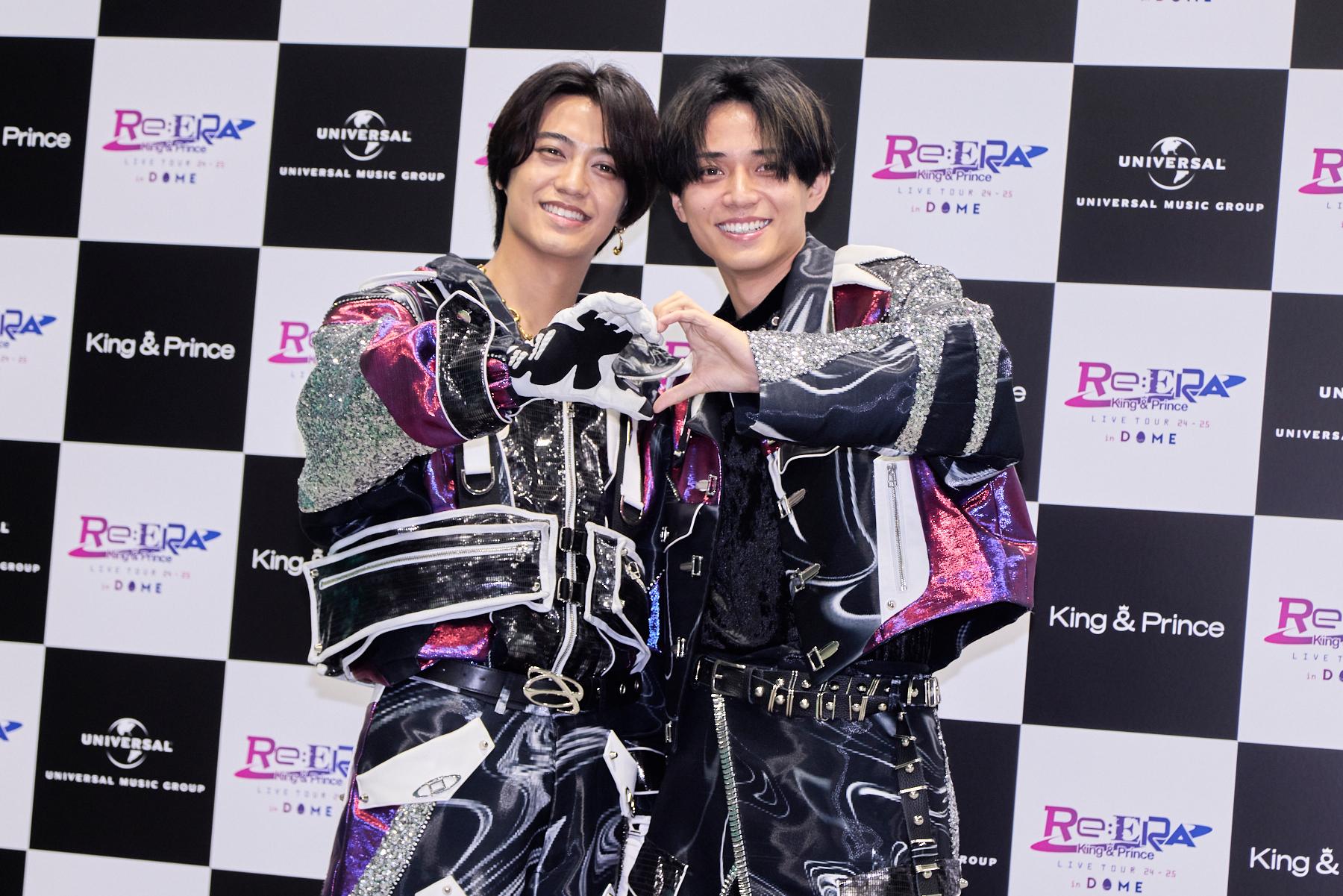 より強くなったふたりの絆、ティアラとの絆「King ＆ Prince LIVE TOUR 24-25 〜Re:ERA〜 in DOME」7月10日・東京ドーム公演。──ミッキーマウスと夢のサプライズ共演も