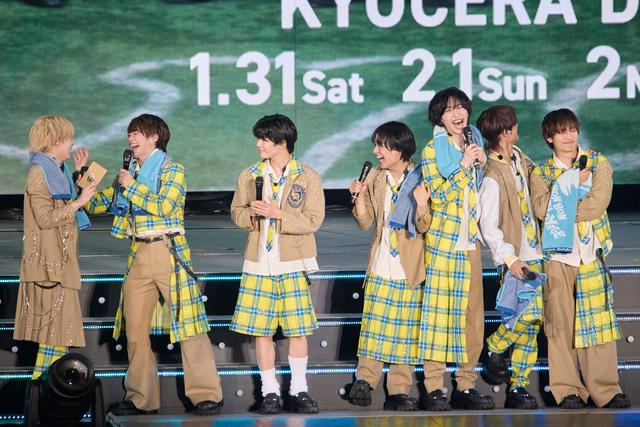 念願のドームライブ決定で感涙。王道と冒険のエンターテイメントを詰め込んだ、なにわ男⼦全国ツアー・7⽉28⽇公演レポート