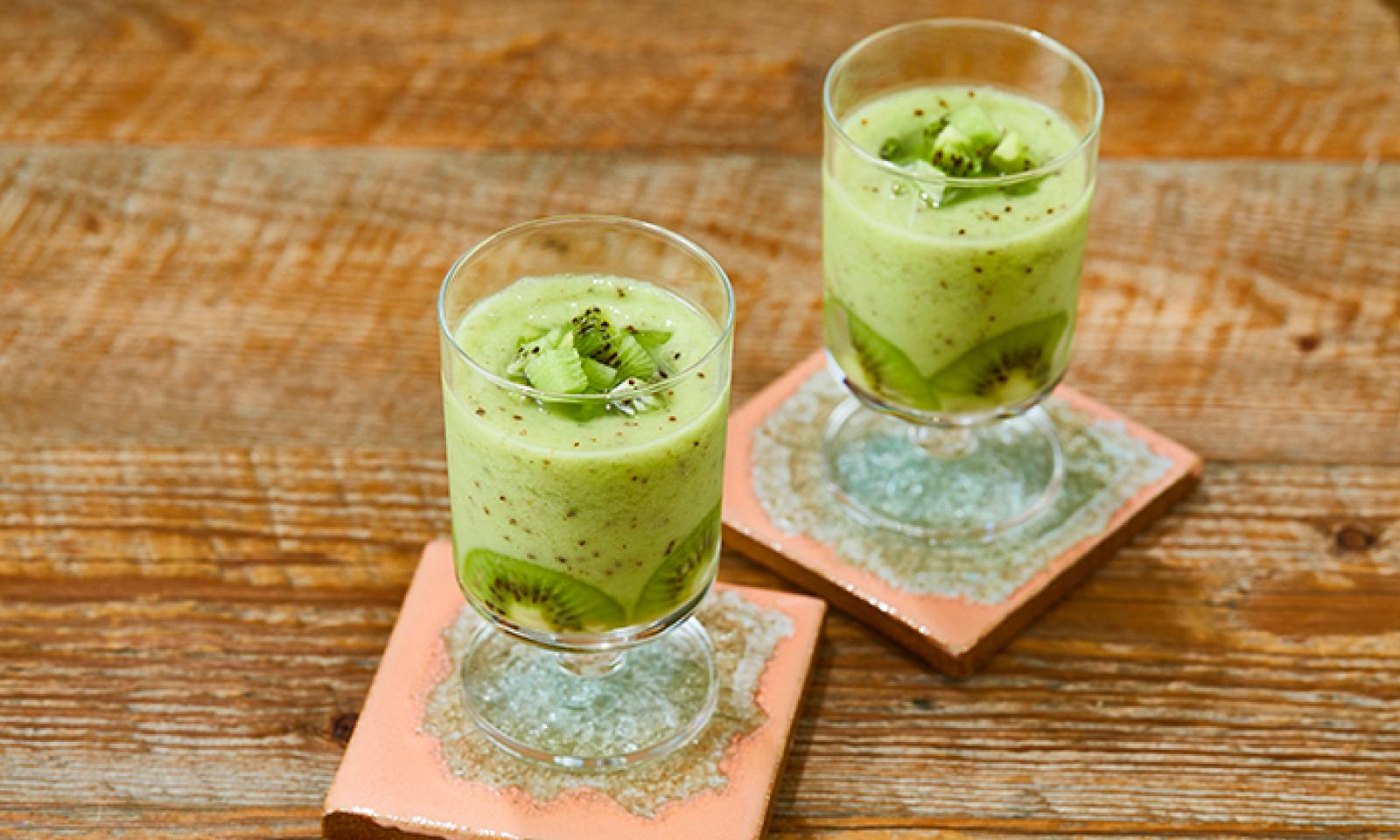 キウイでスッキリ！ 10種の栄養素を含むキウイですこやかボディに