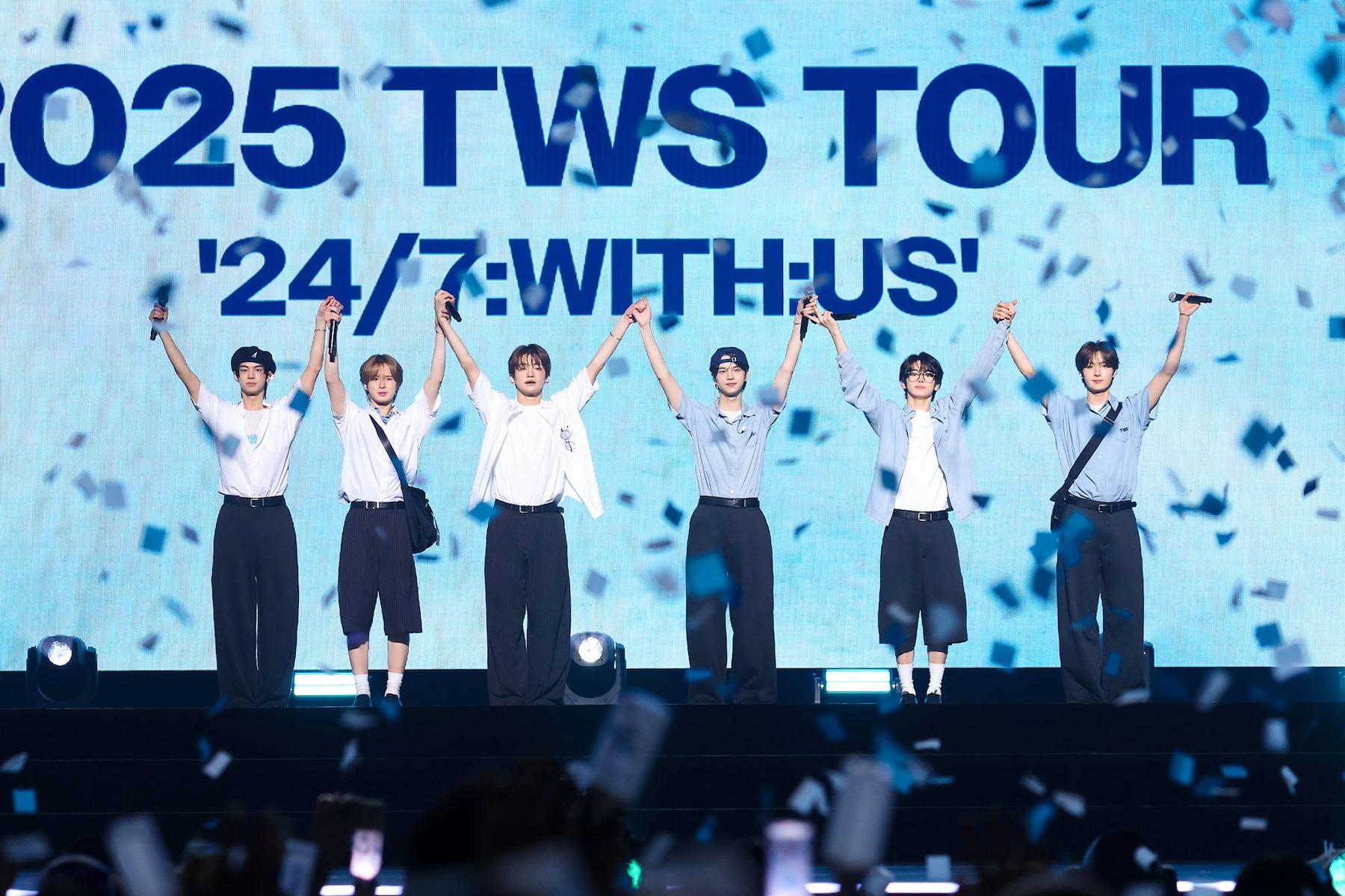 TWS、初のジャパンツアーを終えて感無量。ツアー各地で⾷べたおいしいもの報告も