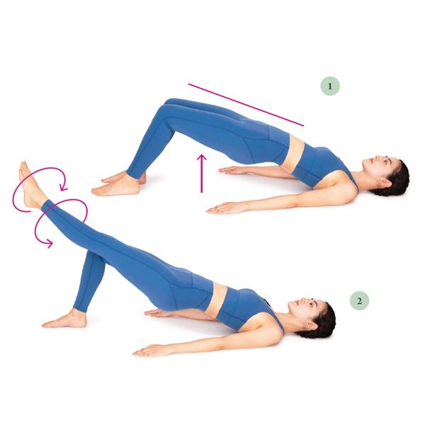 股関節の可動性を簡単にチェック！ 朝の下半身引き締めルーティン