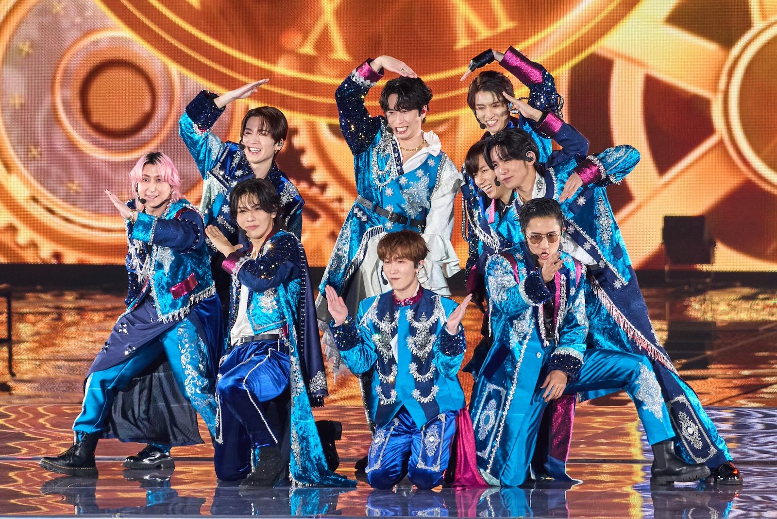 最多動員数を誇る5⼤ドームツアーで魅せた、Snow Man無敵の9⼈の熱気溢れるBOOST！