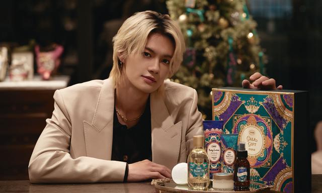 佐野勇斗さんと選ぶSABONのキンモクセイ香る、至福のボディケアギフト