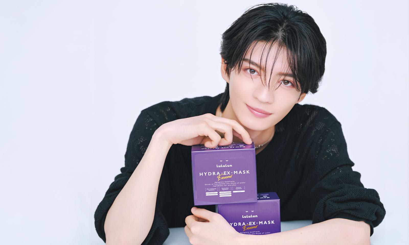 杢代和人さんも愛用するルルルン「ハイドラ EX マスク」で育む、自発光艶肌（※1）