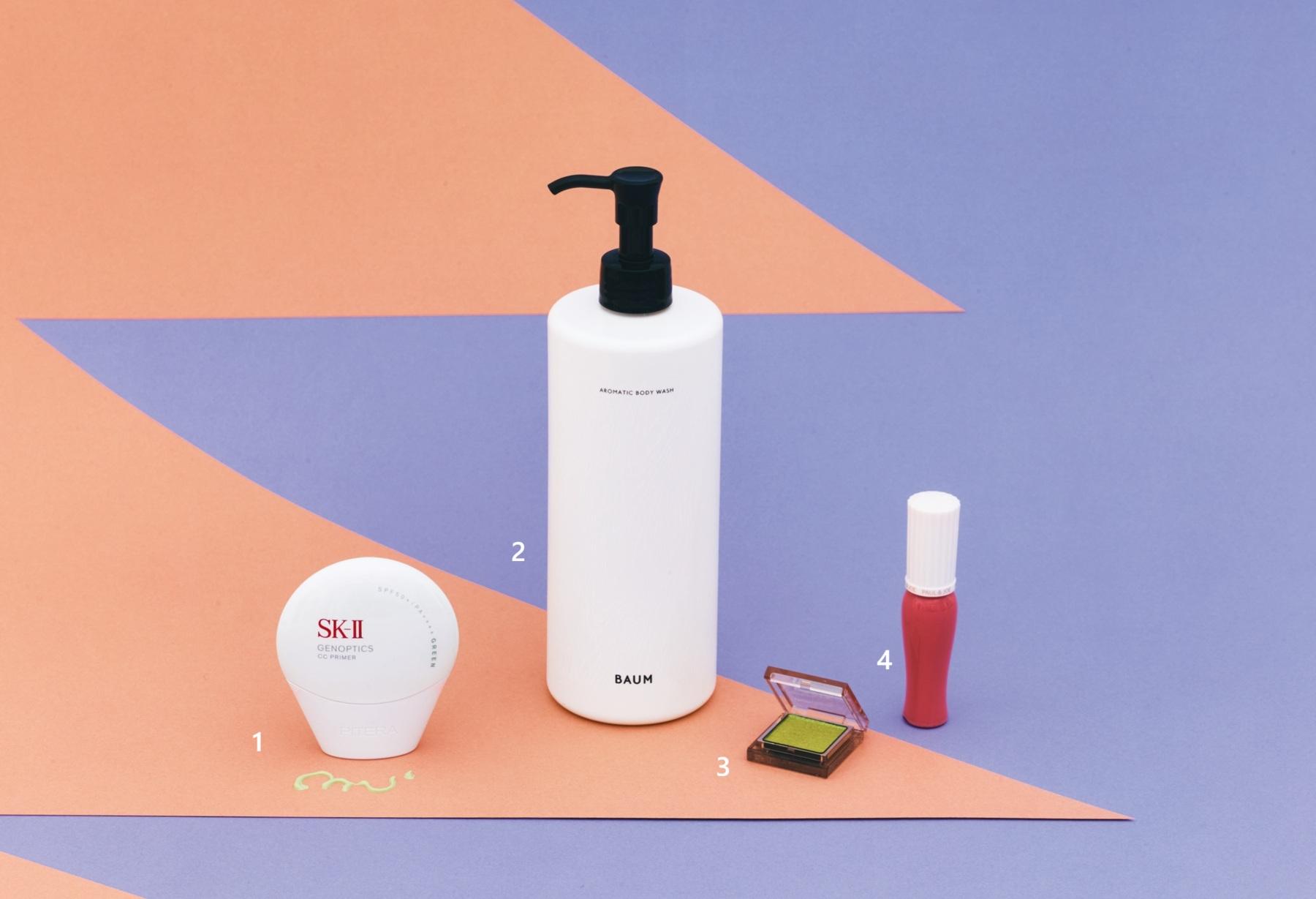 モデルの奈々未さんと新作コスメをお試し！