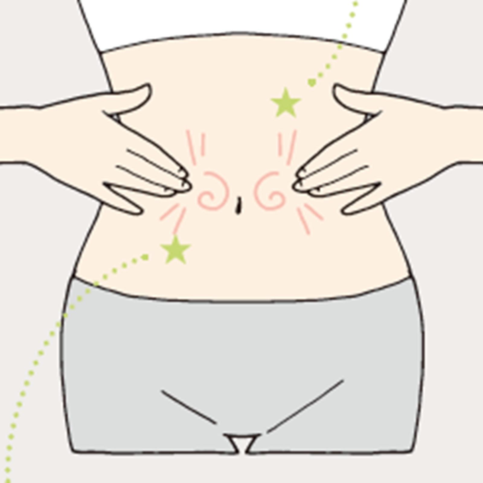 5つのゾーンを刺激して、不調を解消！ おなかのツボ回しで全身スッキリ