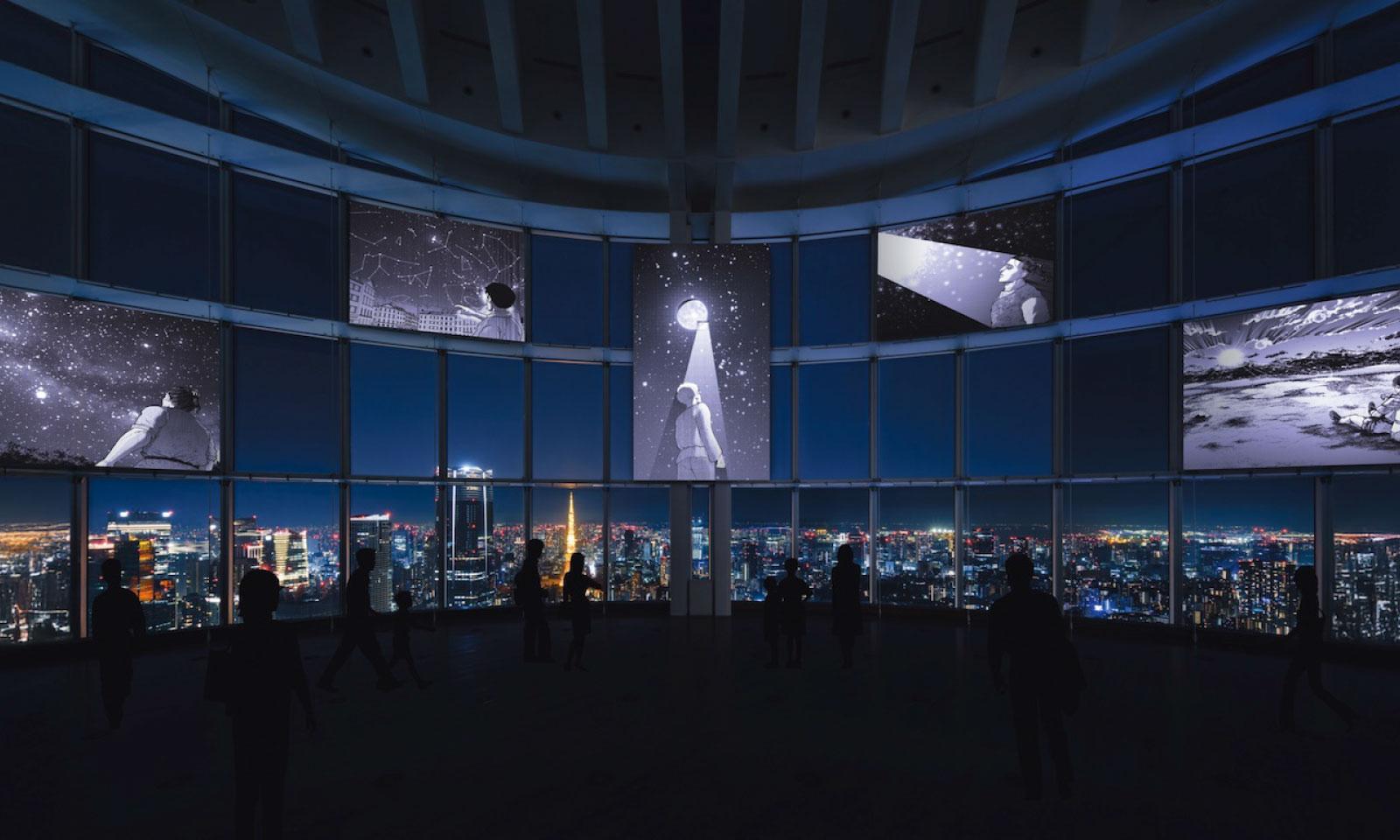 夜空を通して作品とつながる──『チ。 ―地球の運動について―』との期間限定イベントが東京シティビューで開催中