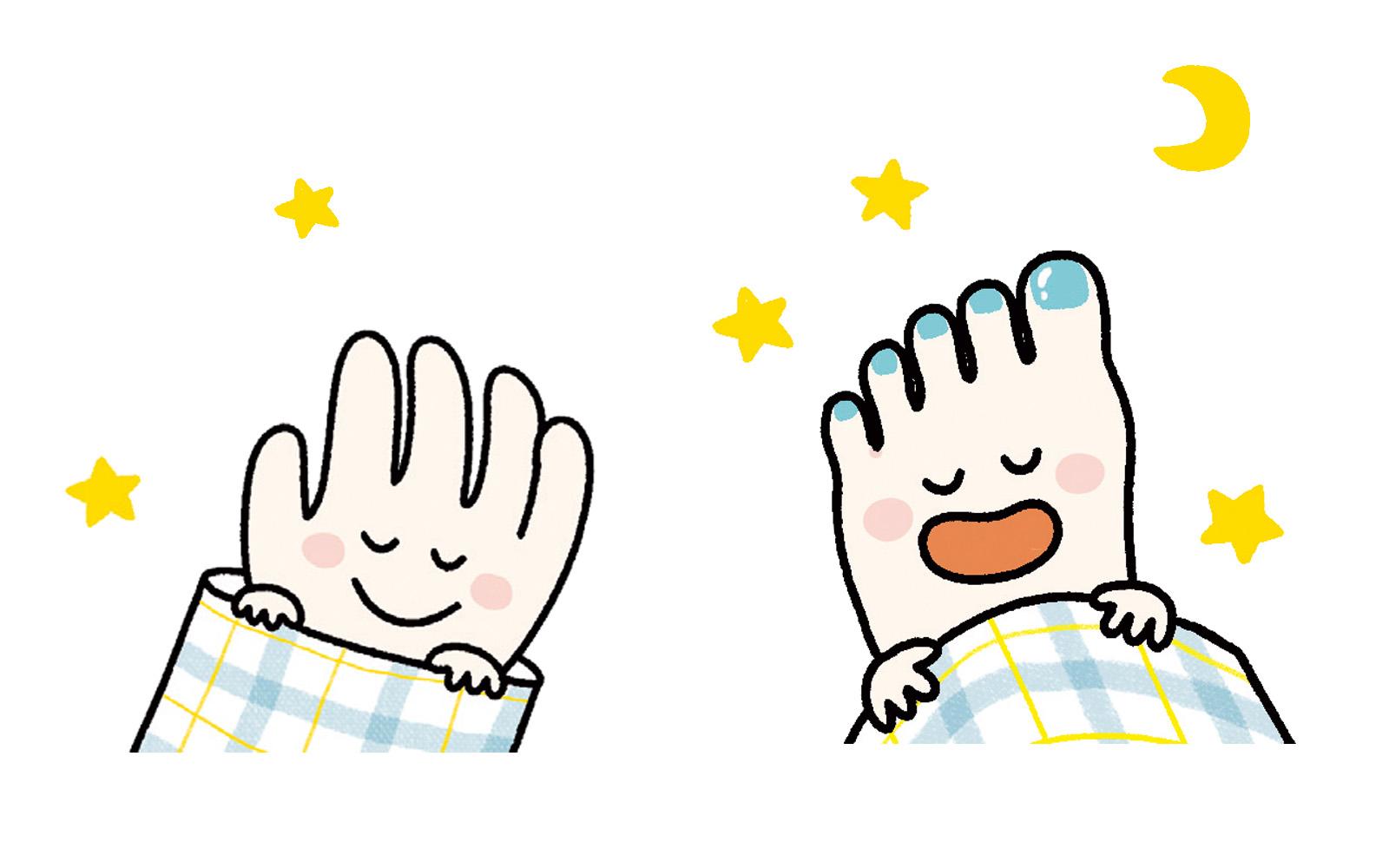 足＆手の“眠りスイッチ”をオン！ 寝る前1分、快眠ツボ押しマニュアル