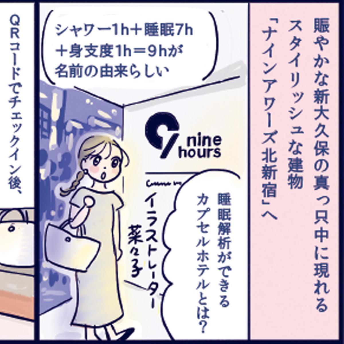 イラストレーター・菜々子さんが、最新の睡眠解析を体験！