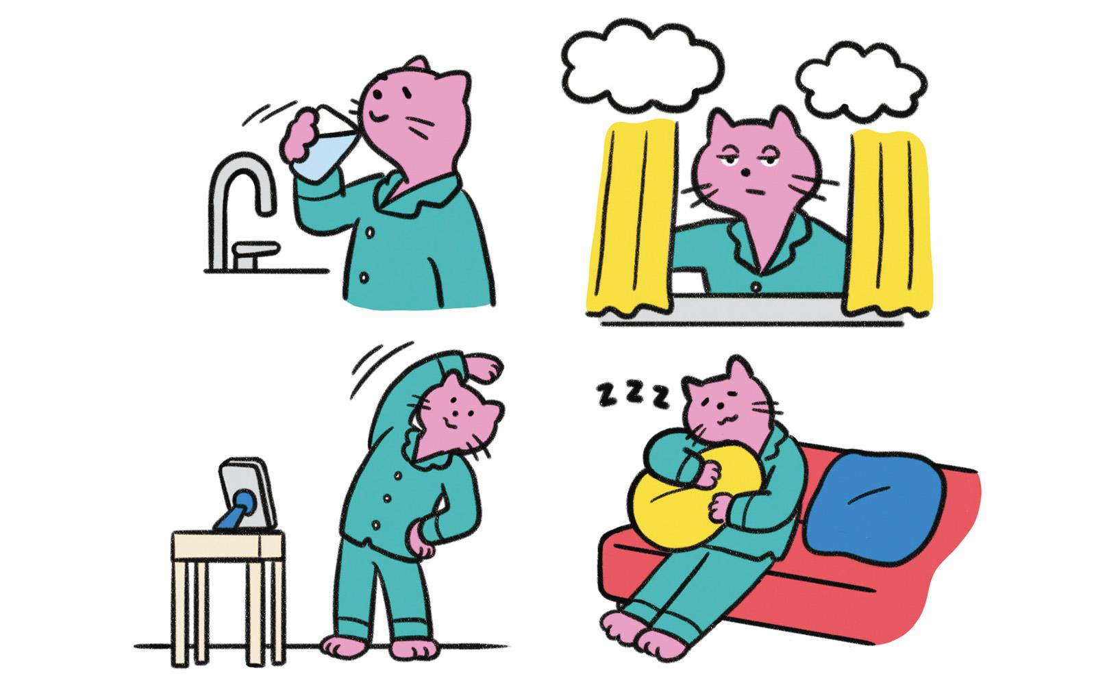 【朝】2週間でリズムを整える。良い眠りのための快眠ルーティン24H