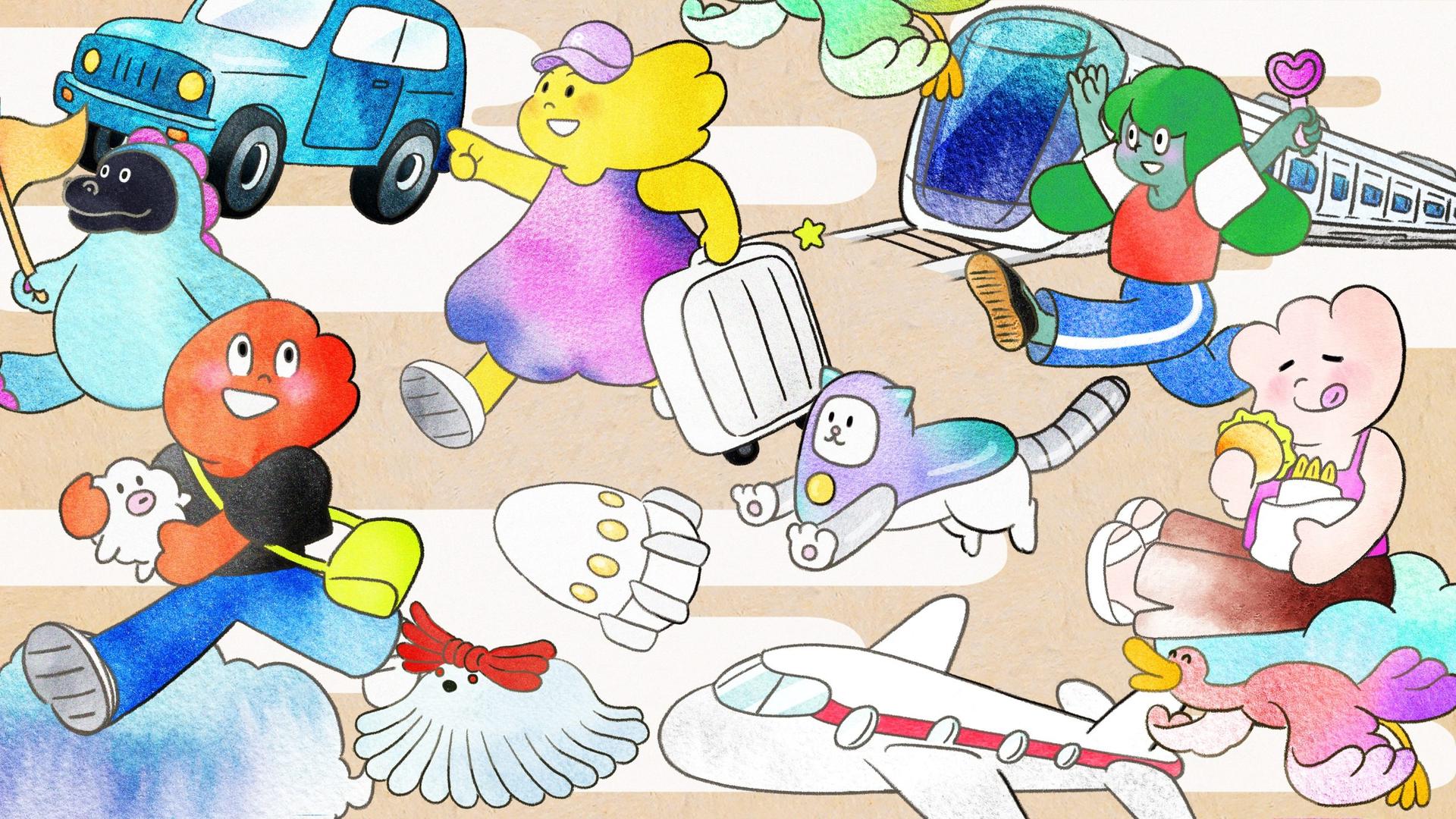 好きなあの子に会いに行く! キャラ旅。