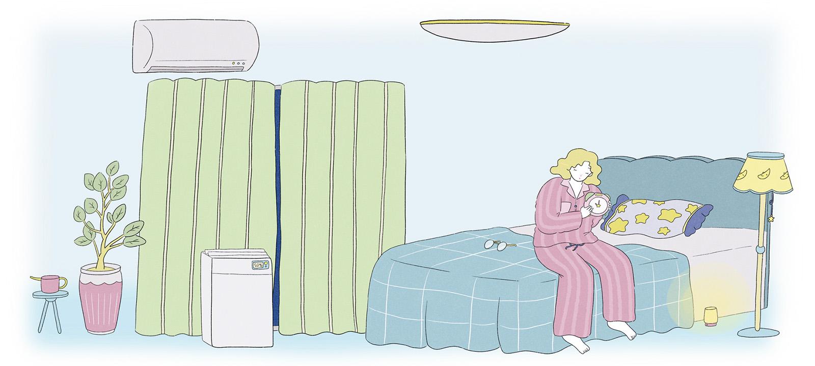 良質な睡眠環境づくりで知っておきたい、部屋づくりのポイント