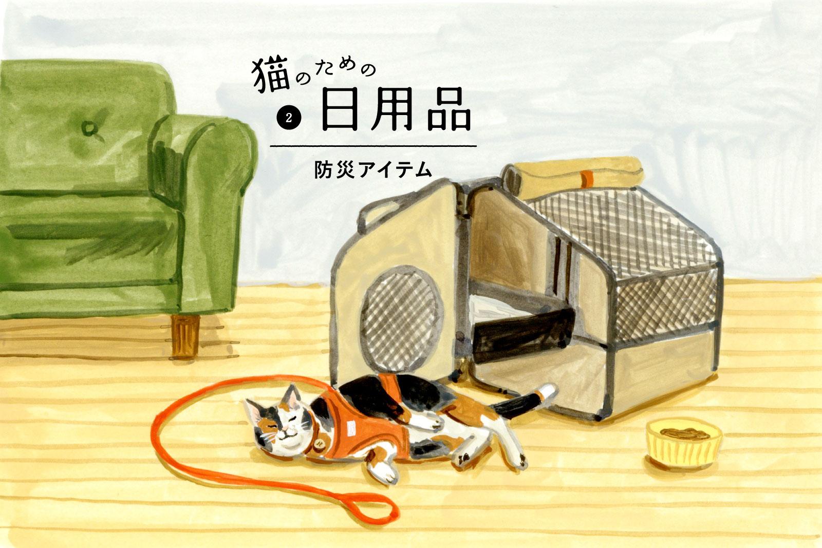 もしもの時、愛猫を守るために。今日から慣らしておきたい防災アイテム5つ【猫のための日用品】